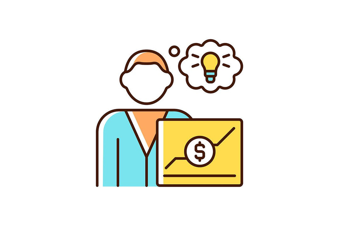 Company staff related light and dark theme RGB color icons set