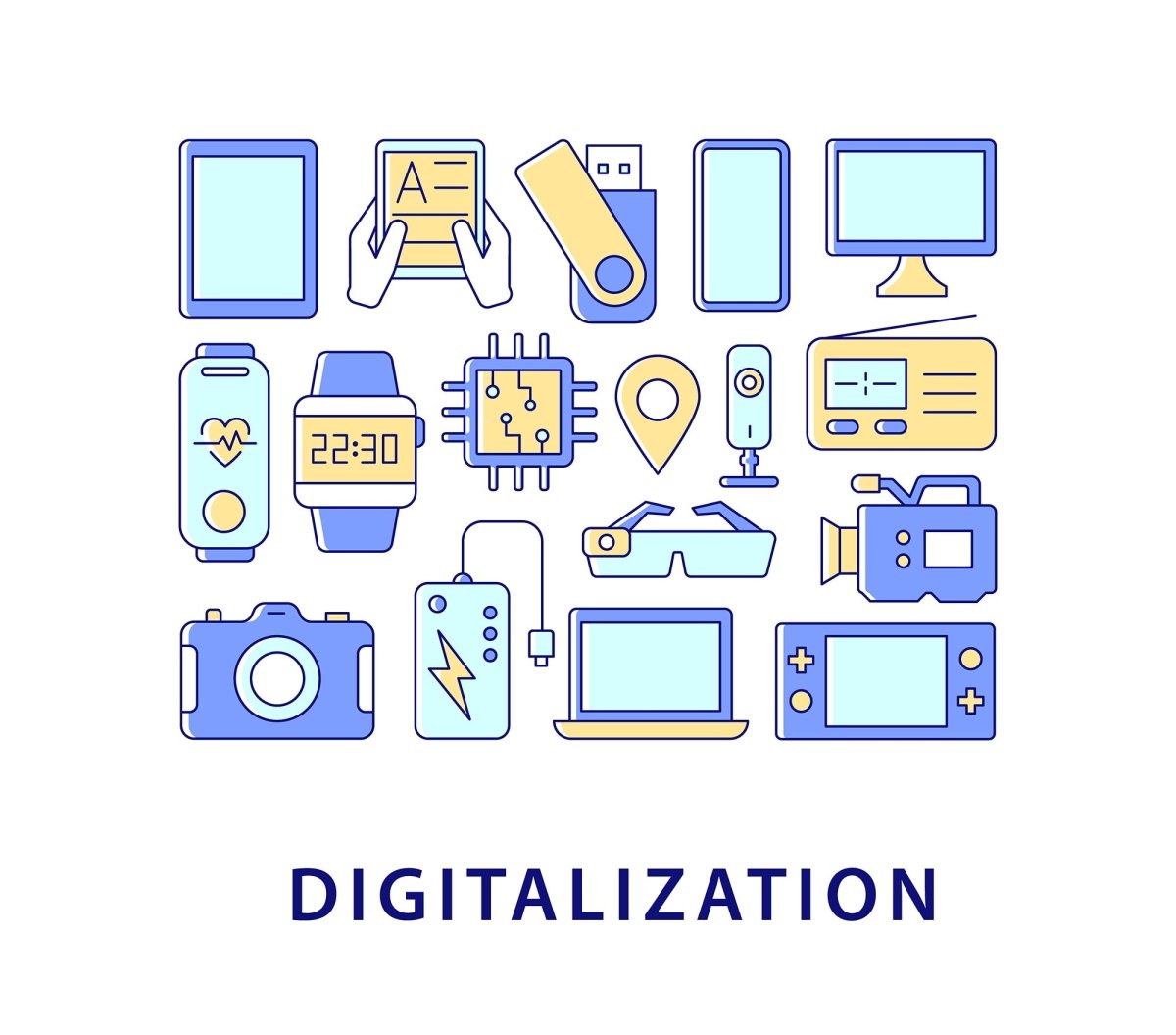 Concept icons with headline bundle 2