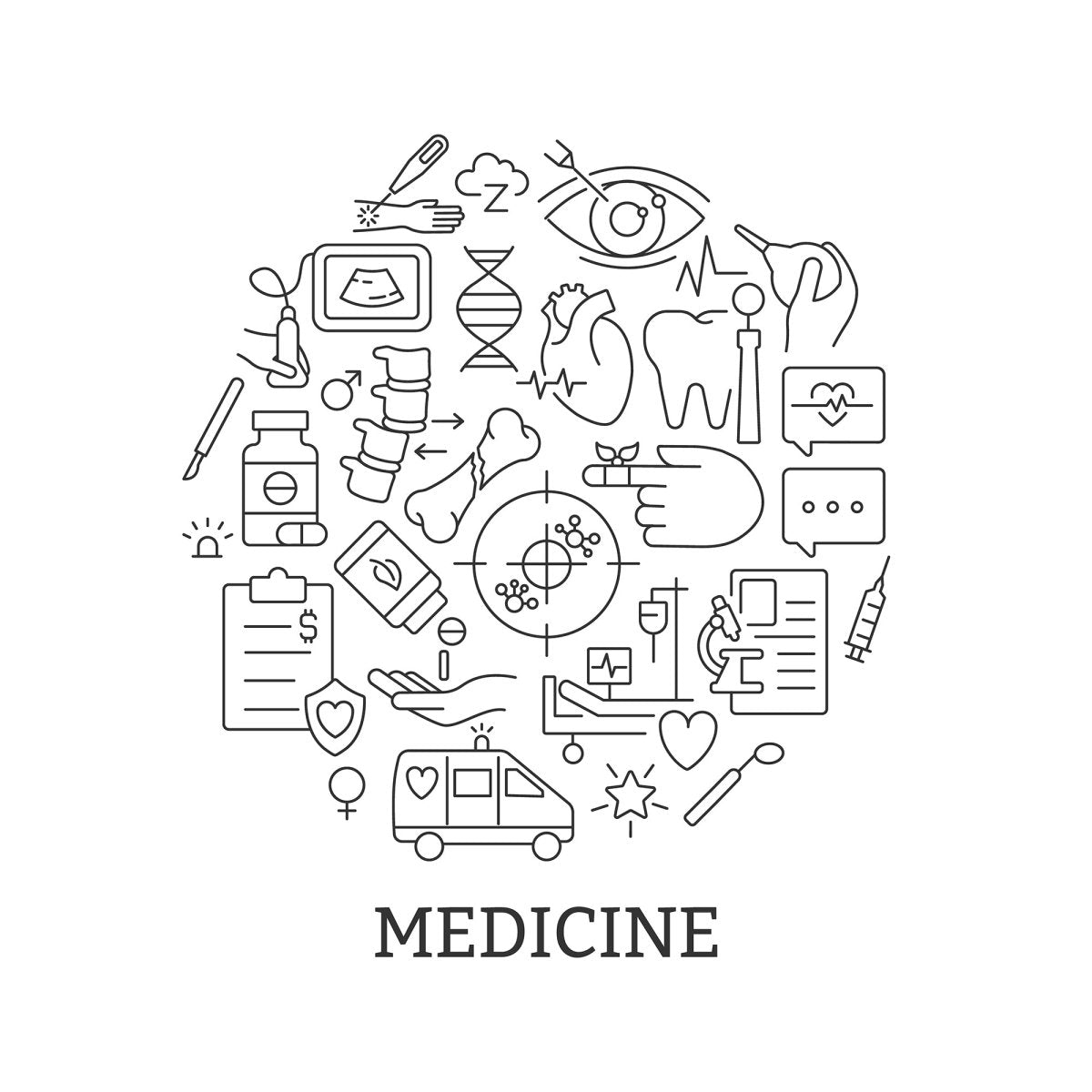 Concept icons with headline bundle 2