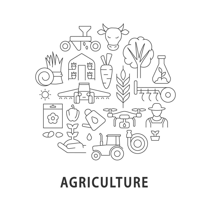 Concept icons with headline bundle