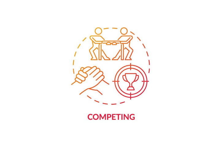 Conflict management concept icons bundle