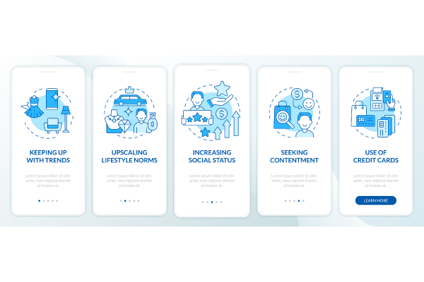Consumerism App Page Screen Bundle