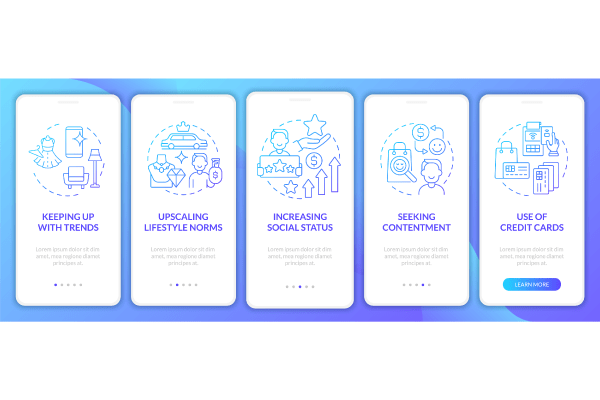 Consumerism App Page Screen Bundle