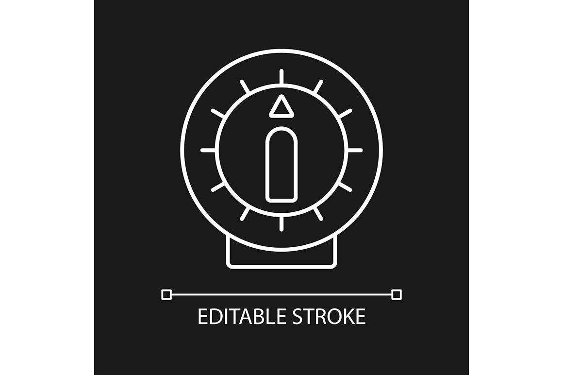 Cooking instruction linear icons set for dark and light mode
