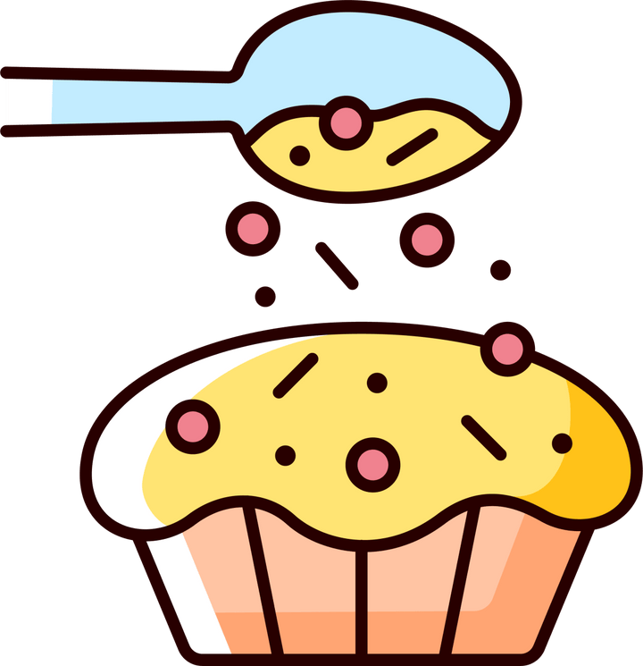 Cooking instruction RGB color icons set