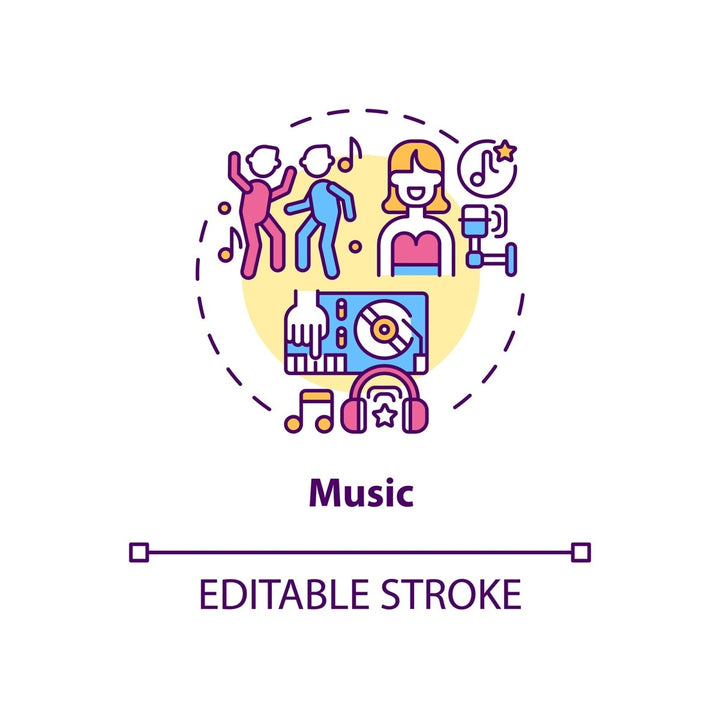 Copyright law concept icons bundle