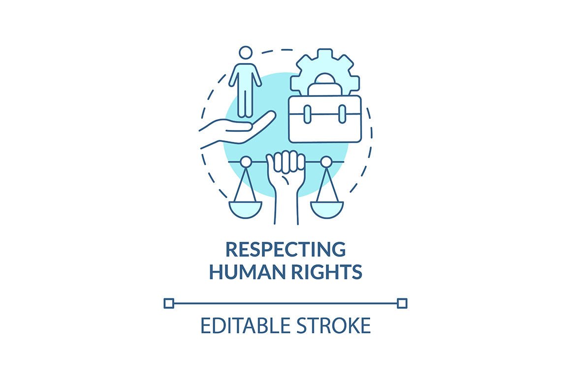 Corporate social responsibility offence concept icons bundle