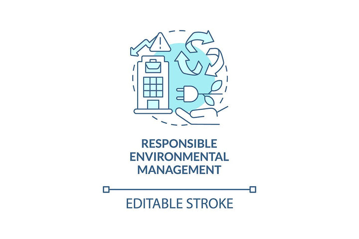 Corporate social responsibility offence concept icons bundle