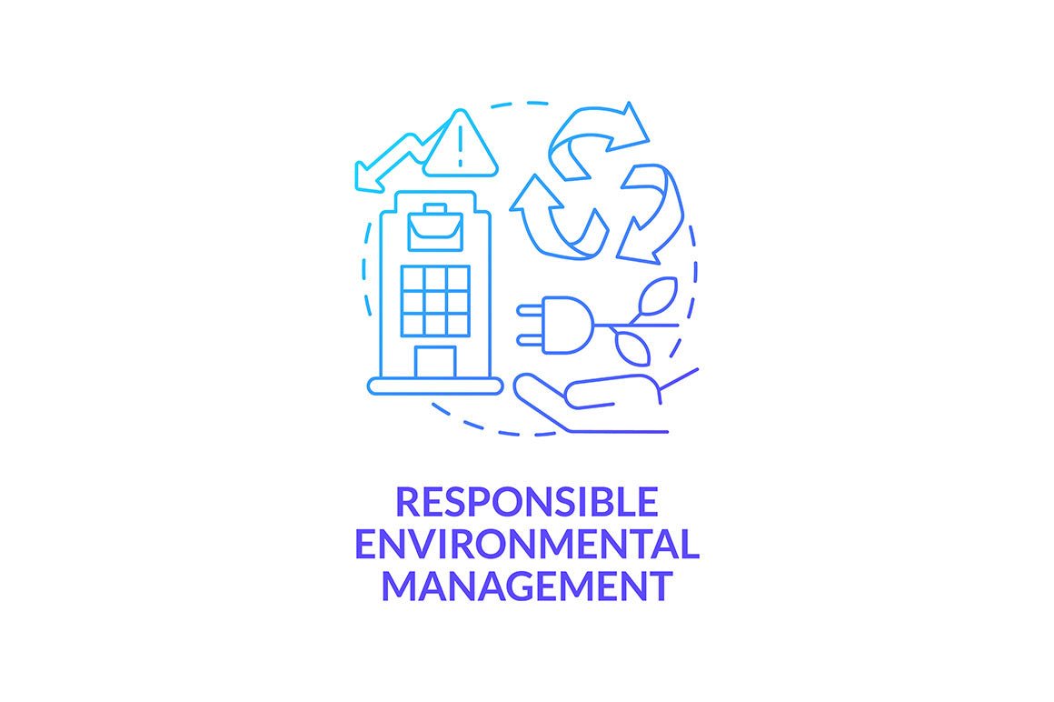 Corporate social responsibility offence concept icons bundle