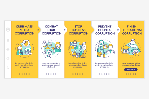 Corruption Onboarding Templates Bundle