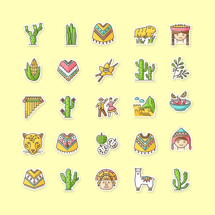 Countries icon bundle