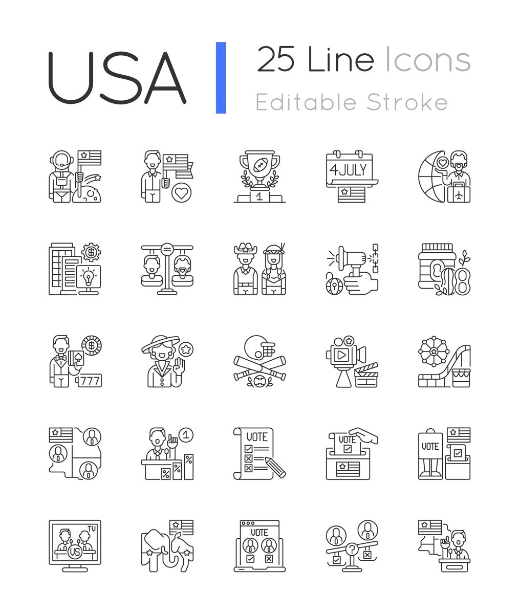 Countries icon bundle