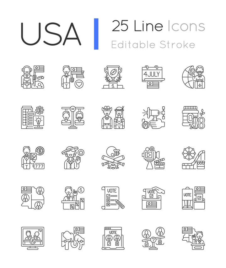 Countries icon bundle