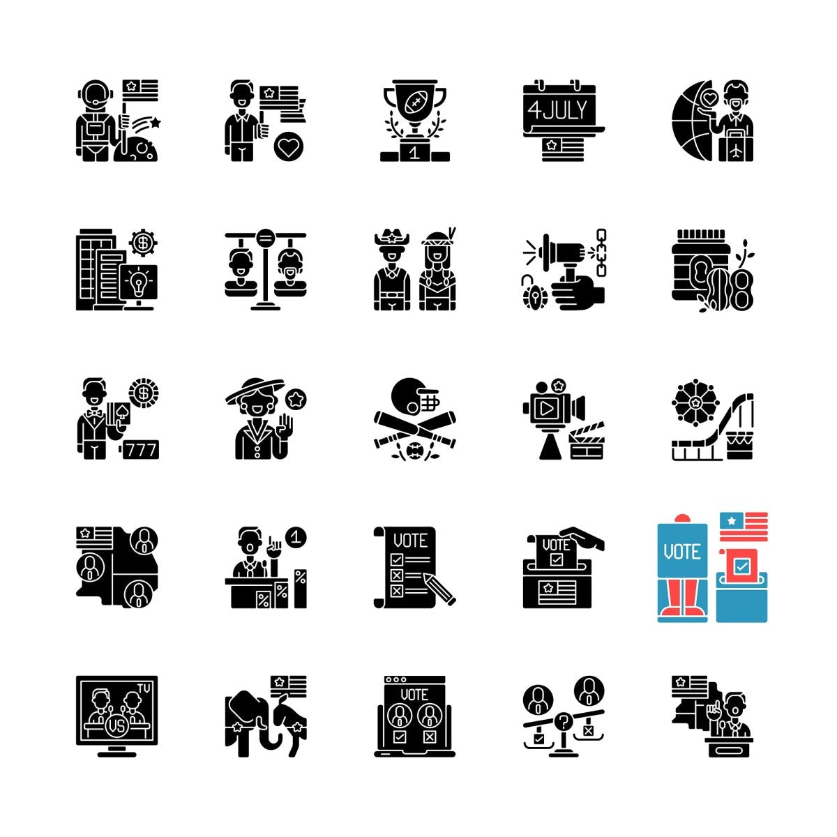 Countries icon bundle