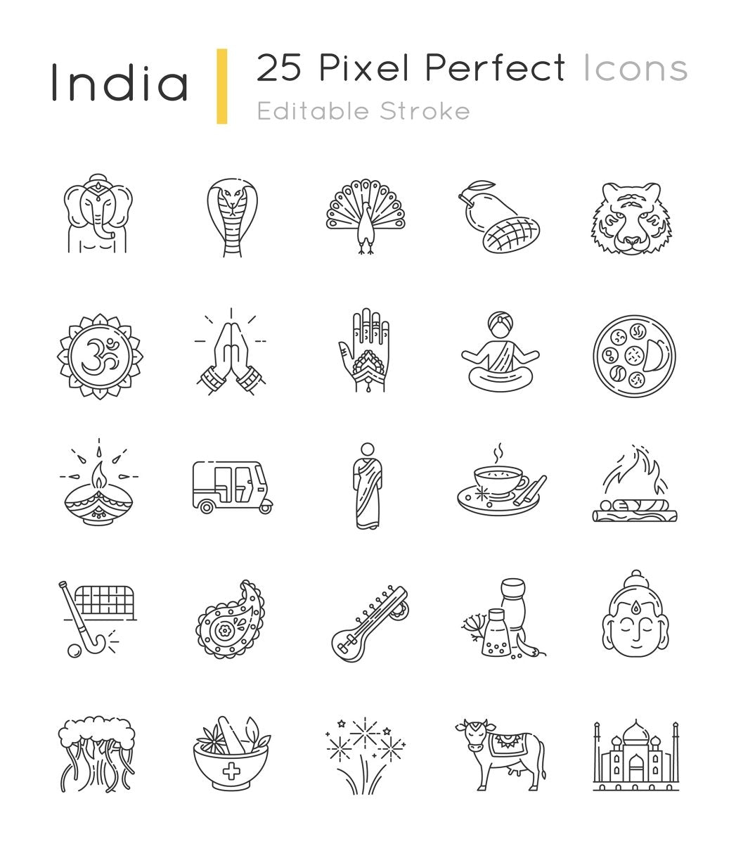 Countries icon bundle