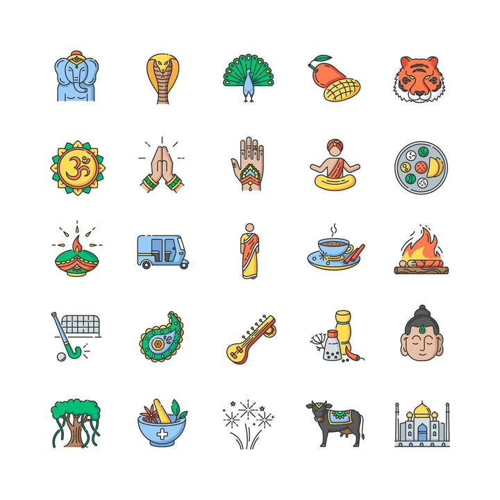 Countries icon bundle