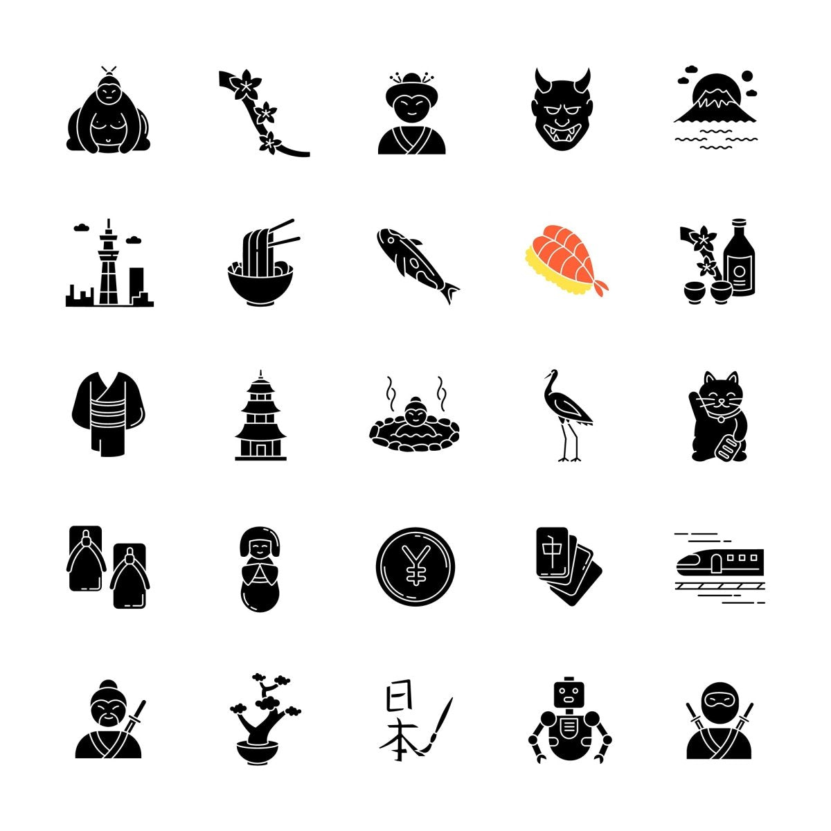 Countries icon bundle