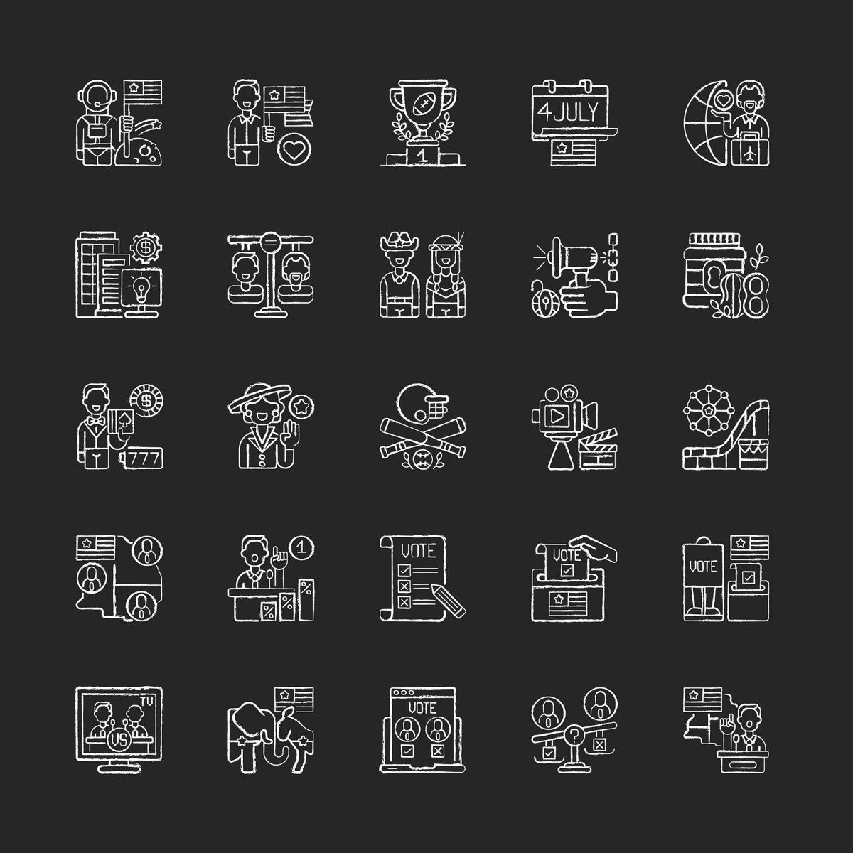 Countries icon bundle