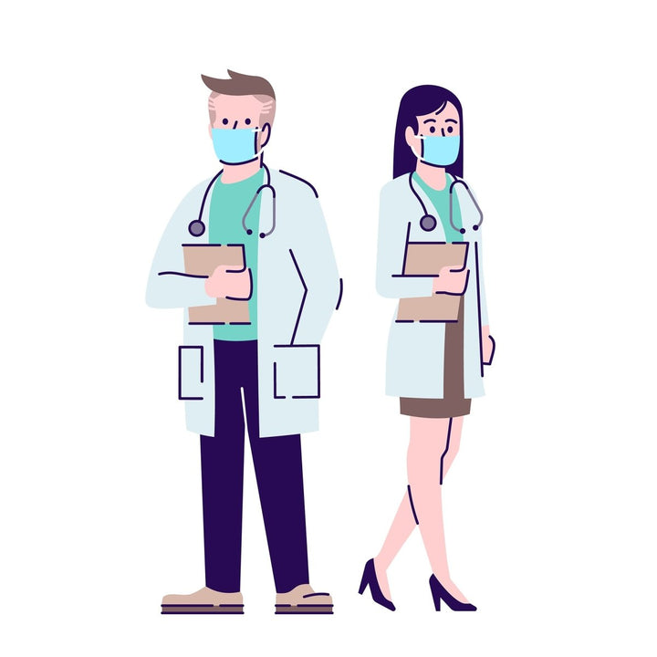 Covid-19 characters bundle