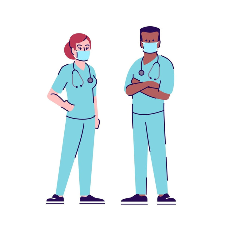 Covid-19 characters bundle