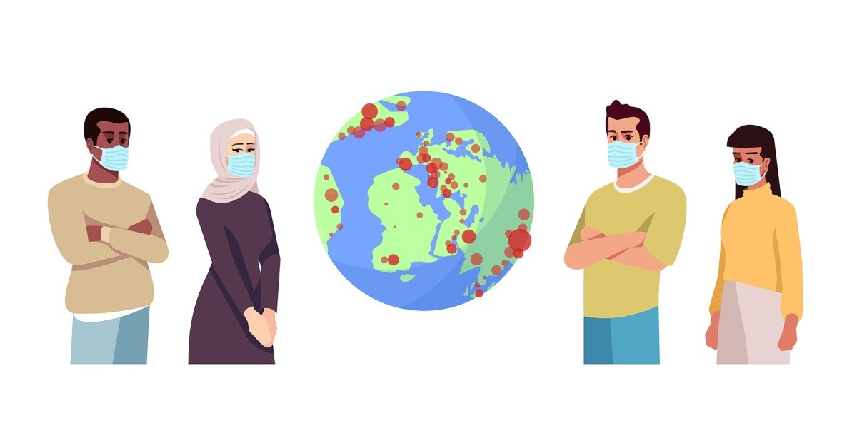 Covid-19 characters bundle