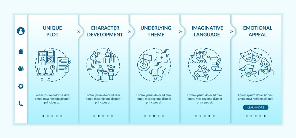 Creative thinking onboarding vector template bundle