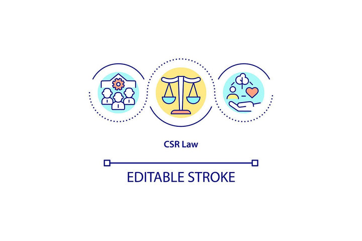 CSR Law Concept Icons Bundle