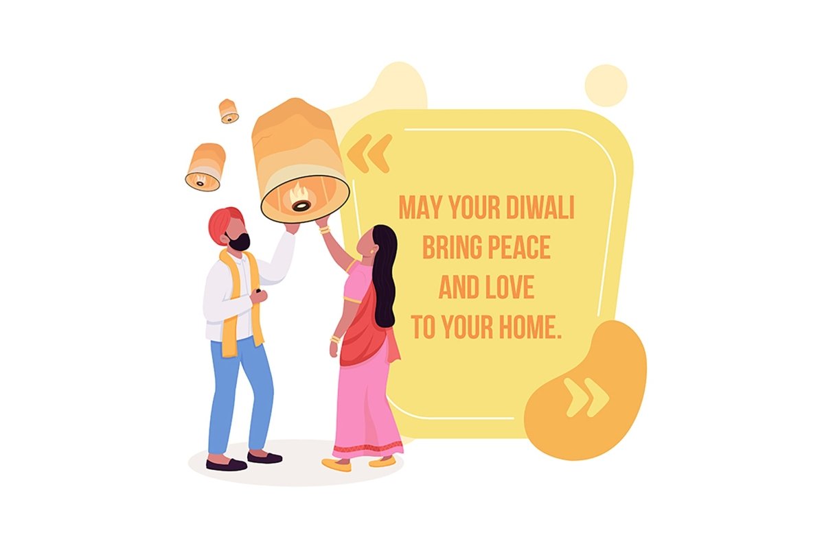 Deepavali social media post mockup set