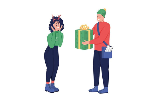 Delivery service semi flat color vector character set