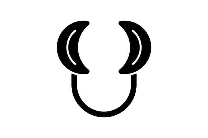 Dentistry tools and materials black glyph icons set on white space