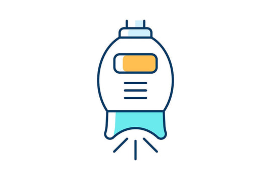 Dentistry tools and materials RGB color icons set