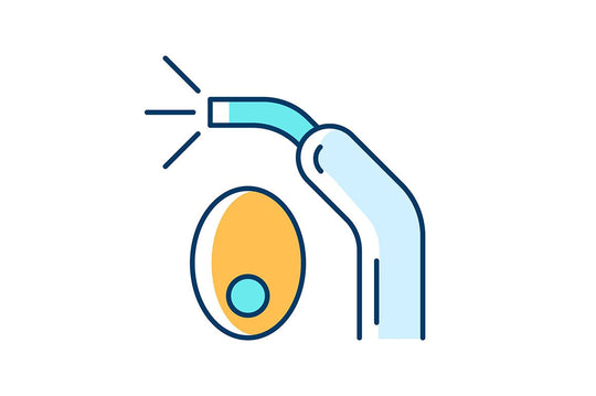 Dentistry tools and materials RGB color icons set