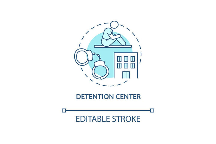 Deportation Concept Icons Bundle