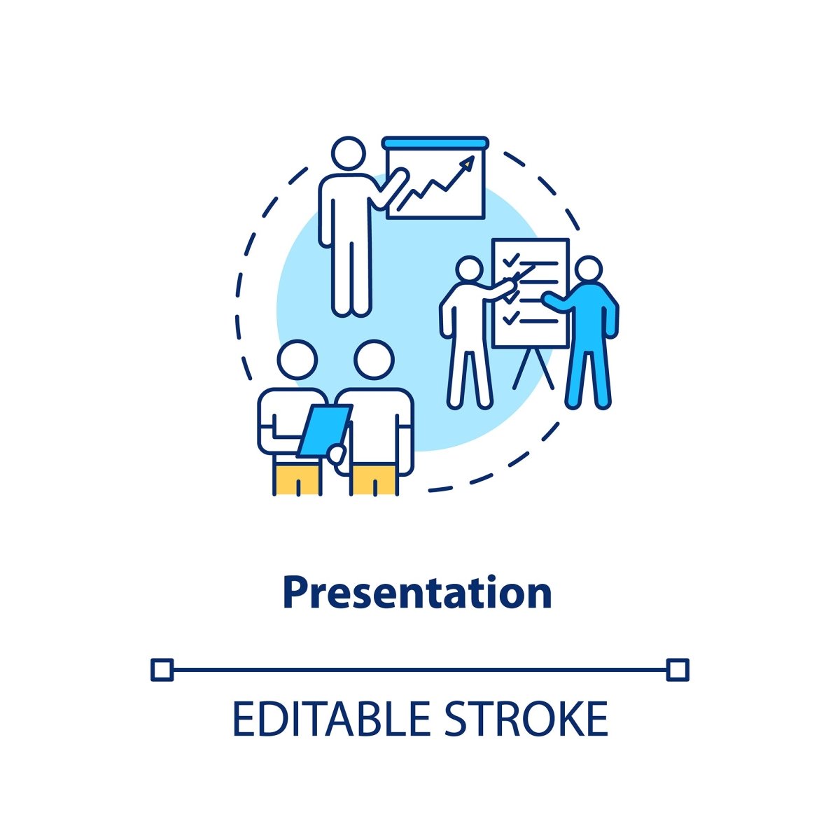 Design studio concept icons bundle