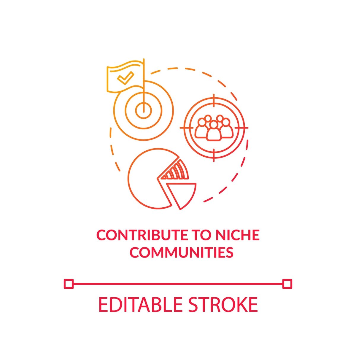 Design studio, workshop concept icons bundle