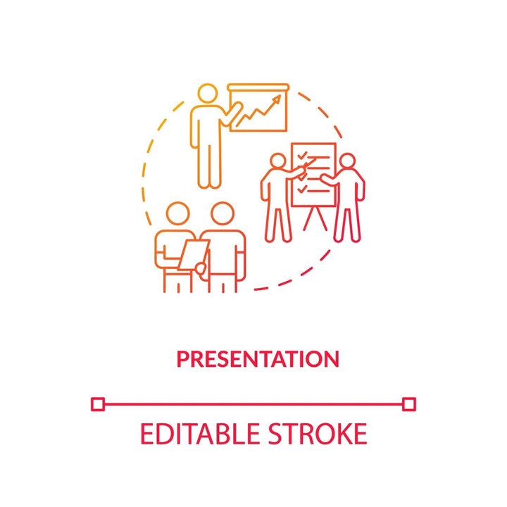 Design studio, workshop concept icons bundle