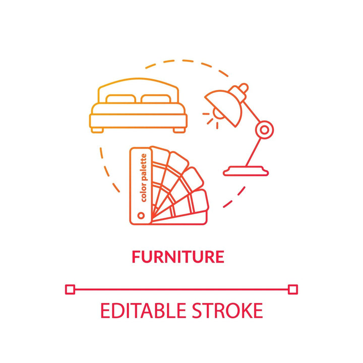 Design studio, workshop concept icons bundle