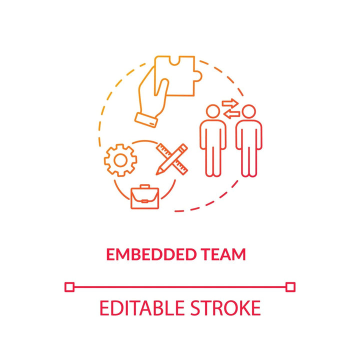 Design studio, workshop concept icons bundle