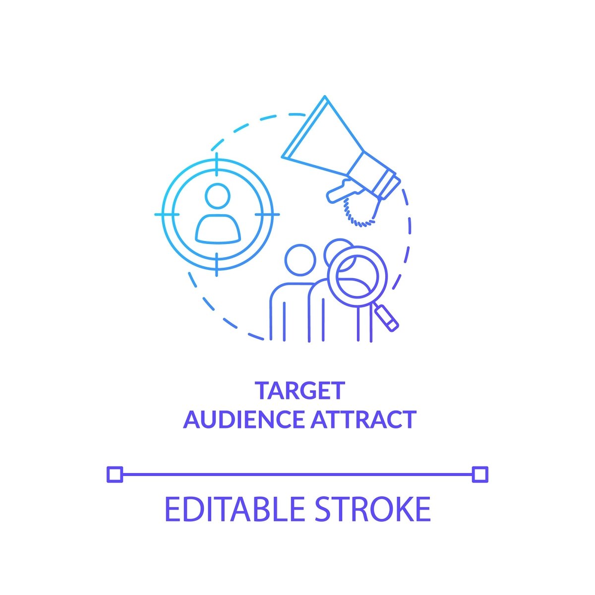 Design studio, workshop concept icons bundle