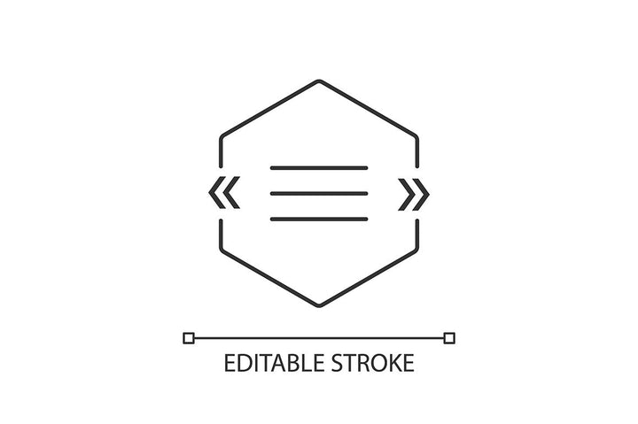 Dialogue box pixel perfect linear icons set