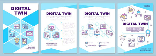 Digital twin brochure template