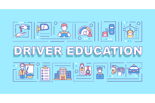Driver Education Word Banner Bundle