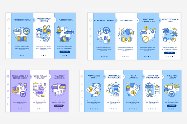 Driving School Templates Bundle