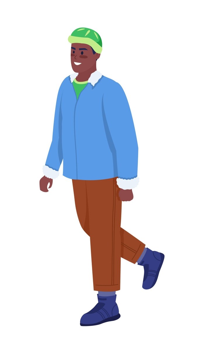 Dynamic figures flat color vector characters set