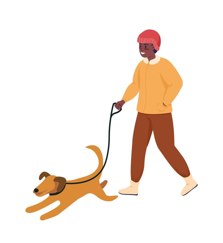 Dynamic figures flat color vector characters set