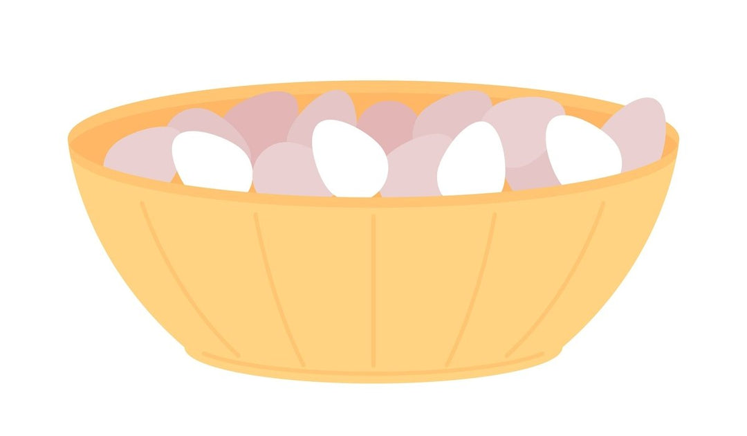 Easter celebration flat color vector detailed object set