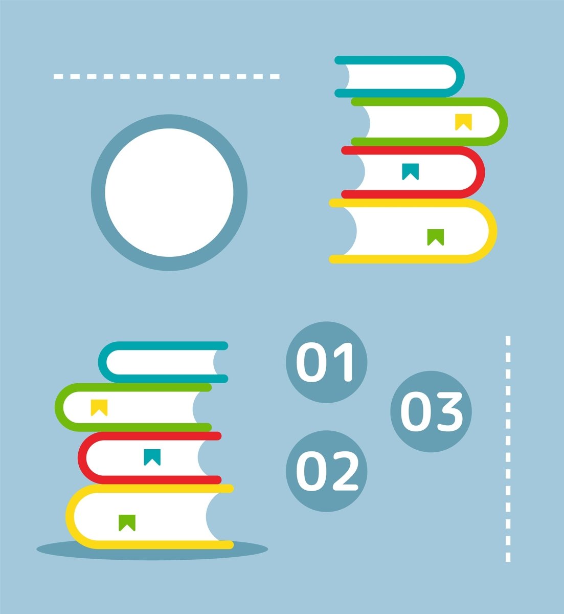 Education infographic chart design template bundle