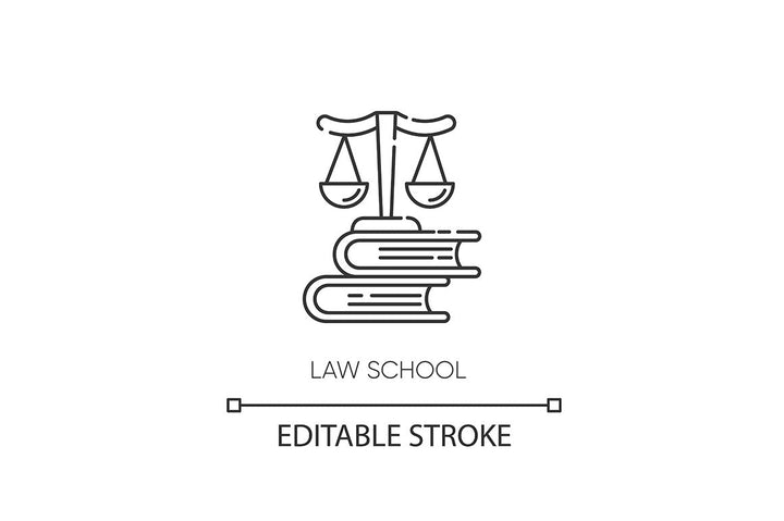 Education pixel perfect linear icons set