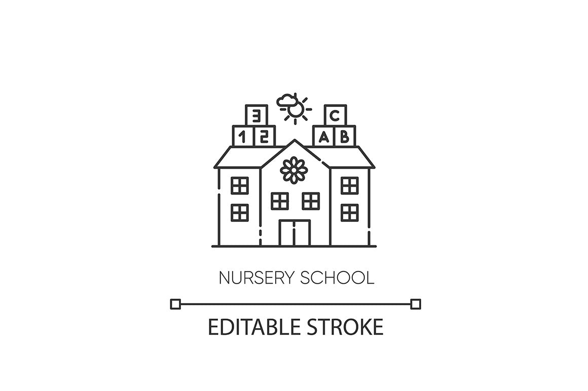 Education pixel perfect linear icons set