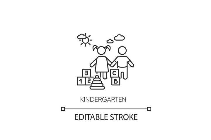 Education pixel perfect linear icons set